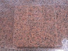 Tianshan roșu piatra granit cobble
