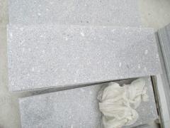 Lustruit G375 Gray Granite Slab Steps