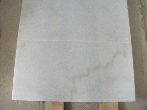 Guangxi alb marmură pavaj piatră panou de acoperire de dale