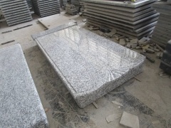 Bala Alb Grey Sculptat granit gravidă