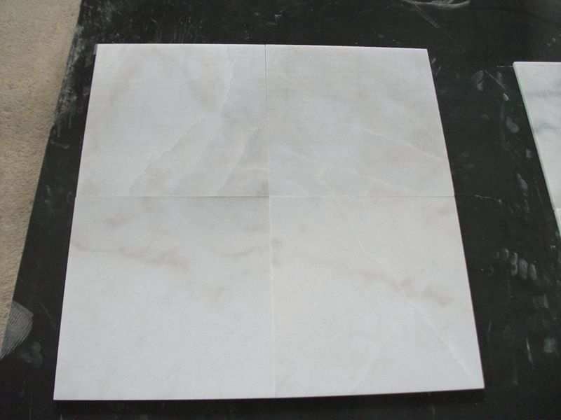 Guangxi White Marble Paving Stone Panel Covering Tiles