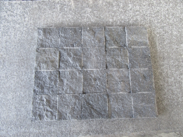 g684 cub negru pietruite granit cobble piatra