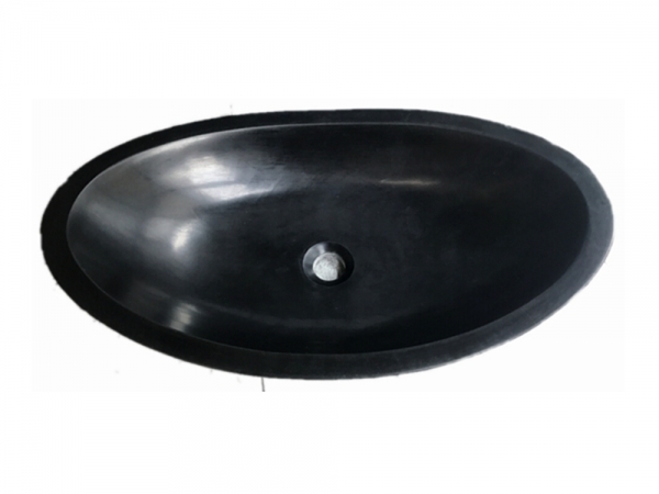 huanan negru granit oval chiuveta de bucătărie