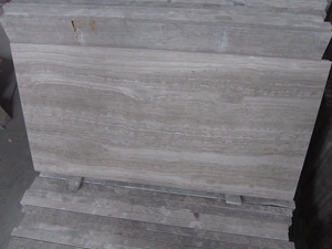 serpeggiante plăci de perete din lemn de marmură albă