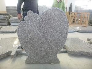 Gravură europeană de stil de funerare roz granit