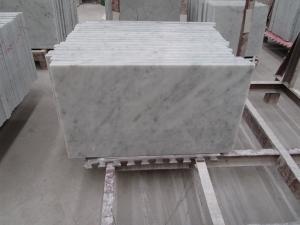 Bianco Carrara Placă de dale de pavaj pentru marmură albă