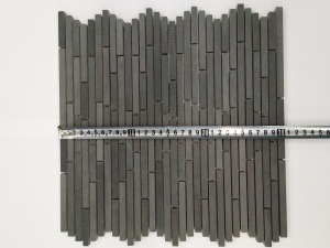 Andezit negru bazalt mozaic tigla interior perete