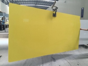 Pure galben artificiale de cuart de piatră Counter Tops Pardoseli