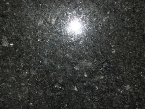 Angola Negru de granit lustruit piese de podea Honed podele