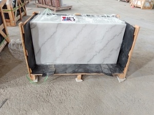 Chineză Carrara Guangxi Placi de marmură albă
