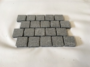 China gri închis G654 piatra cub de granit