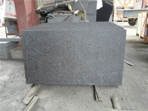piatră de pavaj cu gresie de granit negru flăcată
